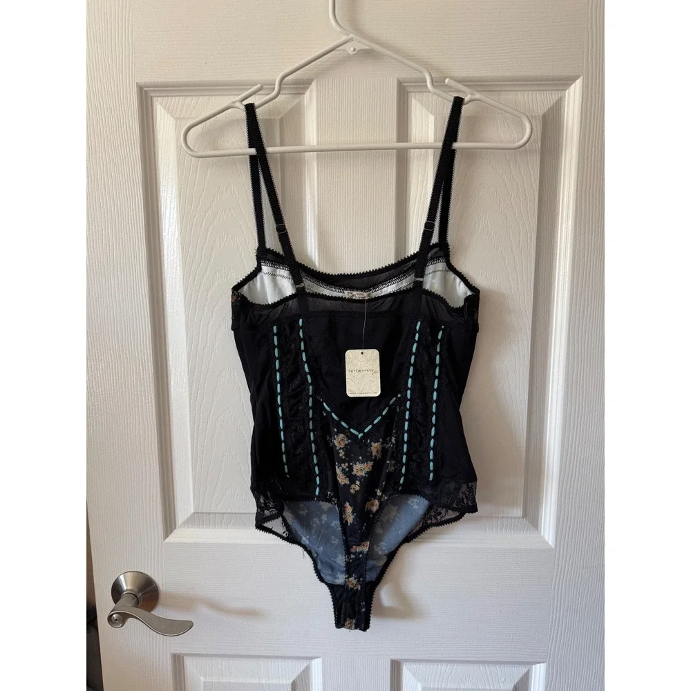 NWT Free‎ People Sara Corset Bodysuit Size Medium